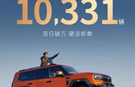 万众瞩目，步履不停！纵横G700上市百天销量突破10331辆！